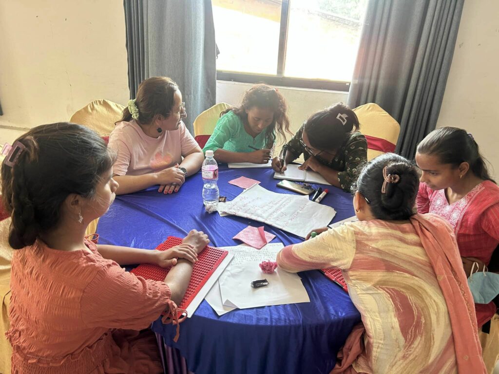 Meeting Minute writing and Leadership skills Training for Sisters of Prayatna Nepal